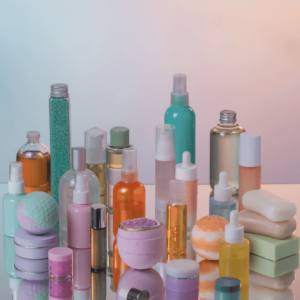 The beauty industry is notorious for using fragrance oils containing harmful ingredients such as phthalates and allergens. 