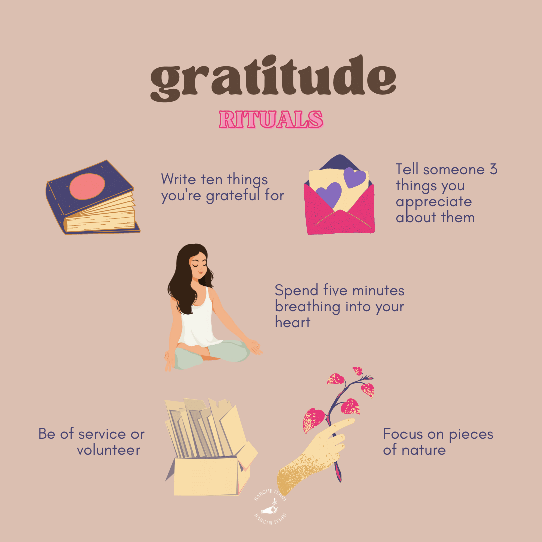 Gratitude rituals you can easily!