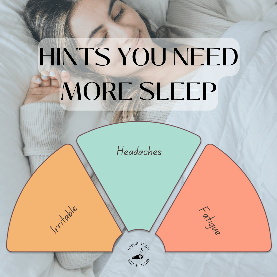 Essential oils for sleep blog: Hints you need sleep: irritability, headache, fatigue